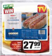 Spar Butcher's Best Viennas (Red Or Smoked)-500g Per Pack