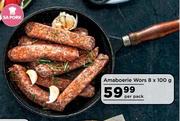 Amaboerie Wors-8 x 100g Per Pack