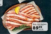 Bulk Pork Rashers-Per Kg