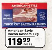 American Style Bacon Rashers-1Kg Per Kg