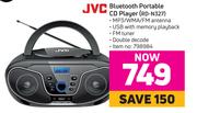 JVC Bluetooth Portable CD Player RD-N327