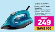 Russell Hobbs Power 2000W Steam Spray Iron