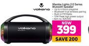 Volkano Mamba Lights 2.0 Series Bluetooth Speaker