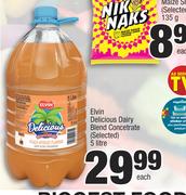 Elvin Delicious Dairy Blend Concetrate (Selected)-5 Litre Each