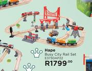 Hape Busy City Rail Set E3730AP22