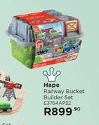 Hape Railway Bucket Builder Set E3764AP22