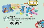 Hape Cogworks Experimental Set E1065AP22