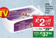 Spar Ice Cream-2 Liter Each