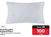 1Classic Plush Microfibre Standard Pillow 458313-Each
