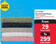 Glodina Zero Twist Towel Range 388950