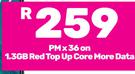 Huawei Nova Y72 Smartphone-On 1.3GB Red Top Core More Data