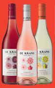 De Krans Moscato, Premium Moscato Rose Perle Or Moscato Red-750ml Each