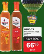 Nando's Peri-Peri Sauce (All Variants)-500g Each