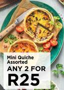 Mini Quiche Assorted-For Any 2