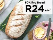 60% Rye Bread-Each