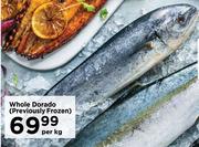 Whole Dorado (Previously Frozen)-Per Kg