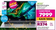 Acer 15.6"(39cm) Aspire A315 i3 Laptop