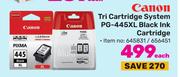 Canon Tri Cartridge System PG-445XL Black Ink Cartridge-Each
