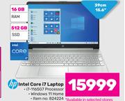 HP 15.6"(39cm) Intel Core i7 Laptop