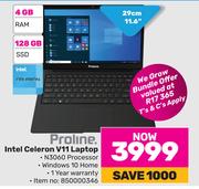 Proline 11.6"(29cm) Intel Celeron V11 Laptop