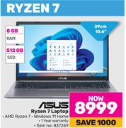 Asus 15.6"(39cm) Ryzen 7 Laptop 