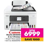 Canon Maxify GX4040 4-In-1 Printer