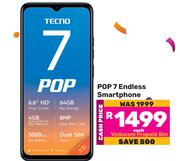 Tecno Pop 7 Endless Smartphone-Each