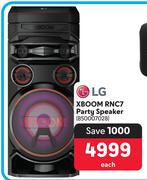 LG Xboom RNC7 Party Speaker