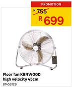Floor Fan KENWOOD High Velocity 45cm