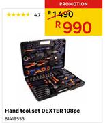 Dexter 108 Piece Hand Tool Set 