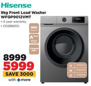 Hisense 9Kg Front Loader Washer WFQP9012VMT