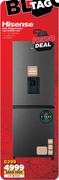 Hisense 222L Fridge/Freezer Inox H310BIT-WD
