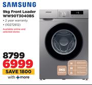 Samsung 9Kg Front Loader WW90T3040BS