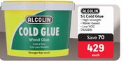 Alcolin 5L Cold Glue-Each
