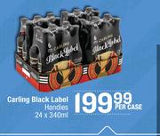 Carling Black Label Handies-24 x 340ml Per Case