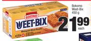 Bokomo Weet Bix-450g Each