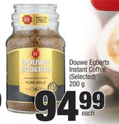 Douwe Egberts Instant Coffee (Selected)-200g Each