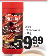 Nestle Hot Chocolate-500g Each