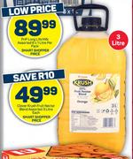 Clover Krush Fruit Nectar Blend Assorted-3L Each