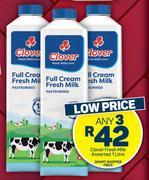 Clover Fresh Milk Assorted-Any 3 x 1L