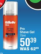 Gillette Pro Shave Gel-75ml