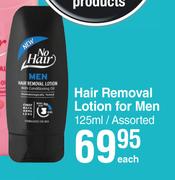No Hair Hair Removal Lotion For Men Assorted-125ml Each