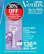 Venus Comfort Glide Breeze 3-Blade Razor