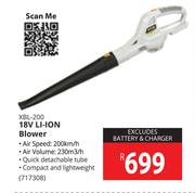 Ryobi 18V Li-Ion Blower XBL-200