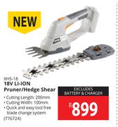 Ryobi 18V Li-Ion Pruner/Hedge Shear XHS-18