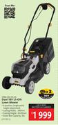 Ryobi Dual 18V Li-Ion Lawn Mower XRM-350 PLUS