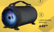 M Stuff Large Barrel Speaker (Bluetooth)