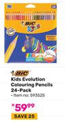 Bic Kids Evolution Colouring Pencils 24 Pack (593525)