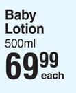 Johnson's Baby Lotion-500ml Each