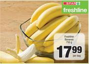 Freshline Bananas-750g Per Bag